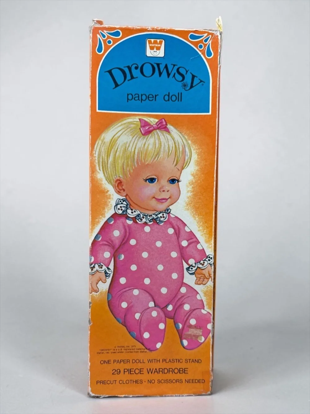 MATTEL, INC. 1975 “Drowsy” Baby Paper Doll